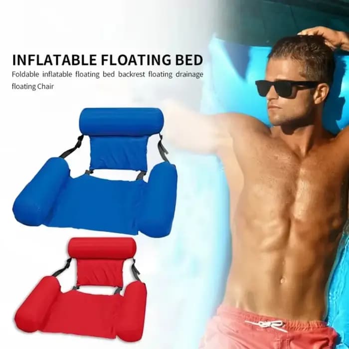 Nouveaux matelas gonflables accessoires de piscine d'eau hamac chaises longues flotteur de piscine jouets de Sports nautiques tapis flottant jouets de piscine