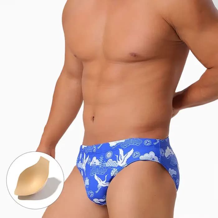 Maillot de bain homme UXH – Slip de bain taille basse