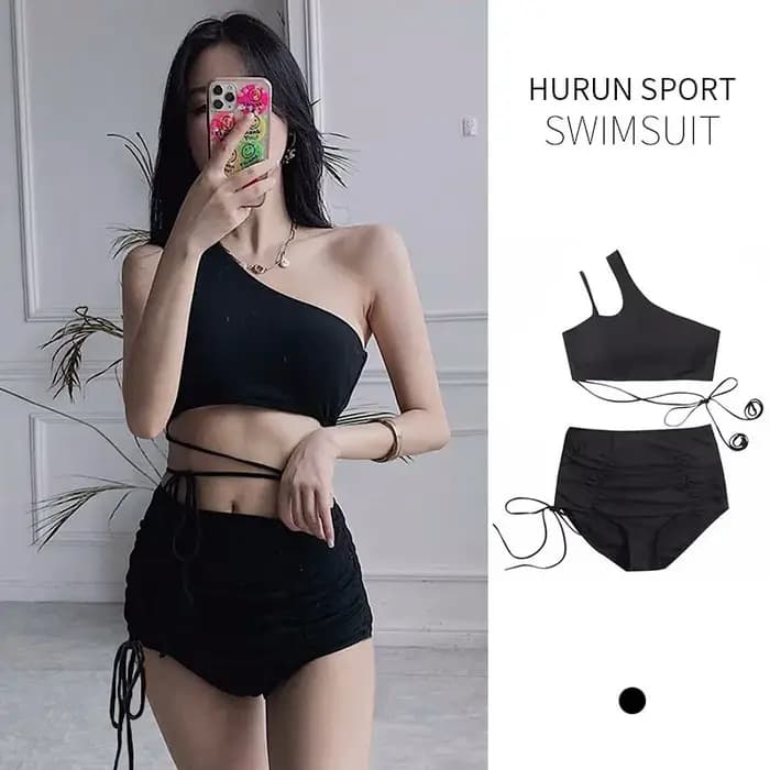 Maillot de bain coréen Sexy sans bretelles