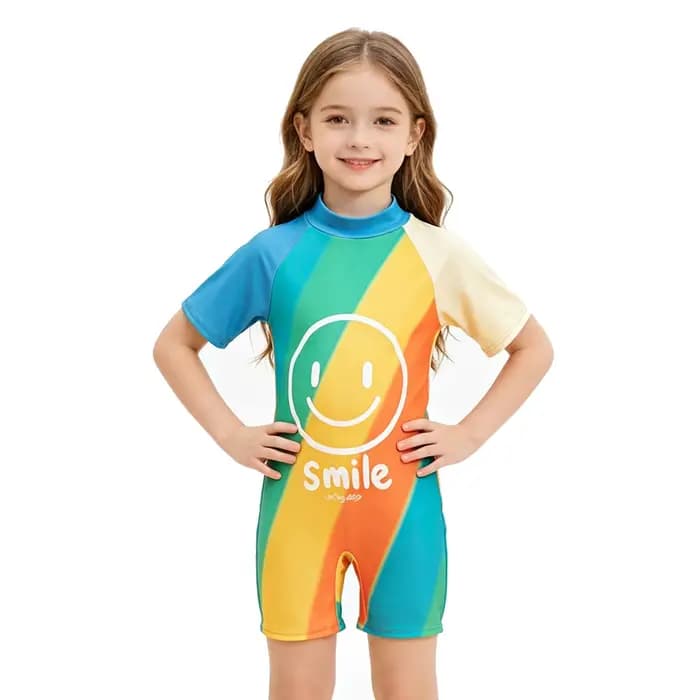 Maillot de bain une pièce pour filles de 3 à 10 ans