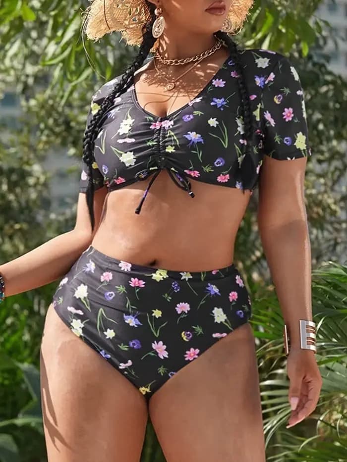 Maillots de bain imprimés grande taille 2026 pour femmes