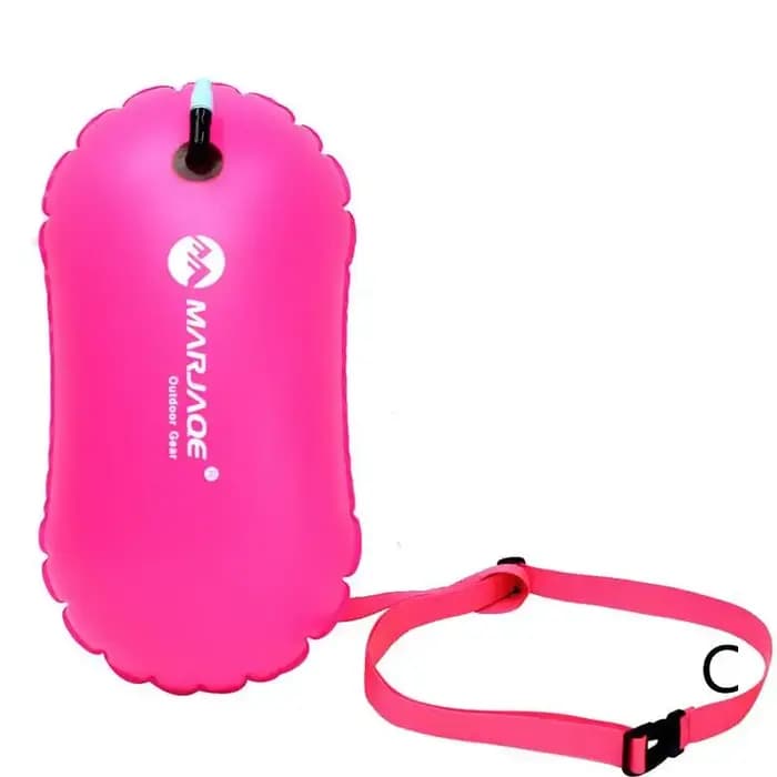 Bouée de piscine flotteurs de remorquage gonflable bouée de natation de sauvetage sac de séchage d'air gonflé en PVC sac de dérive accessoire de piscine eau libre