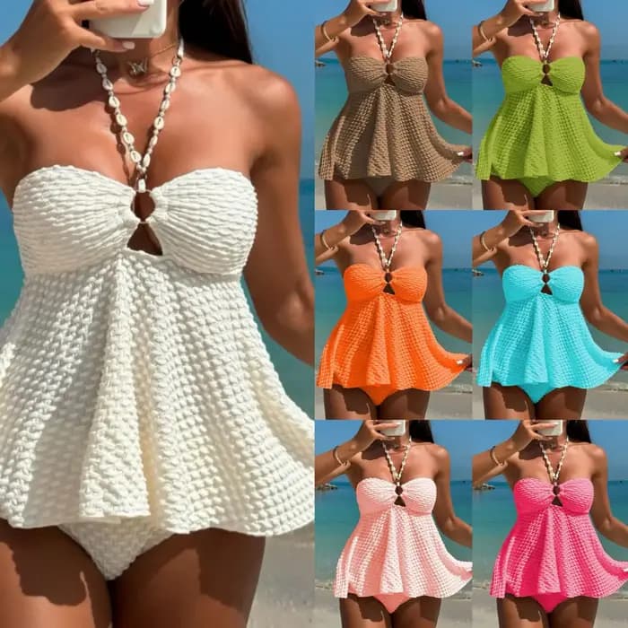 Maillot de bain sans bretelles pour femmes