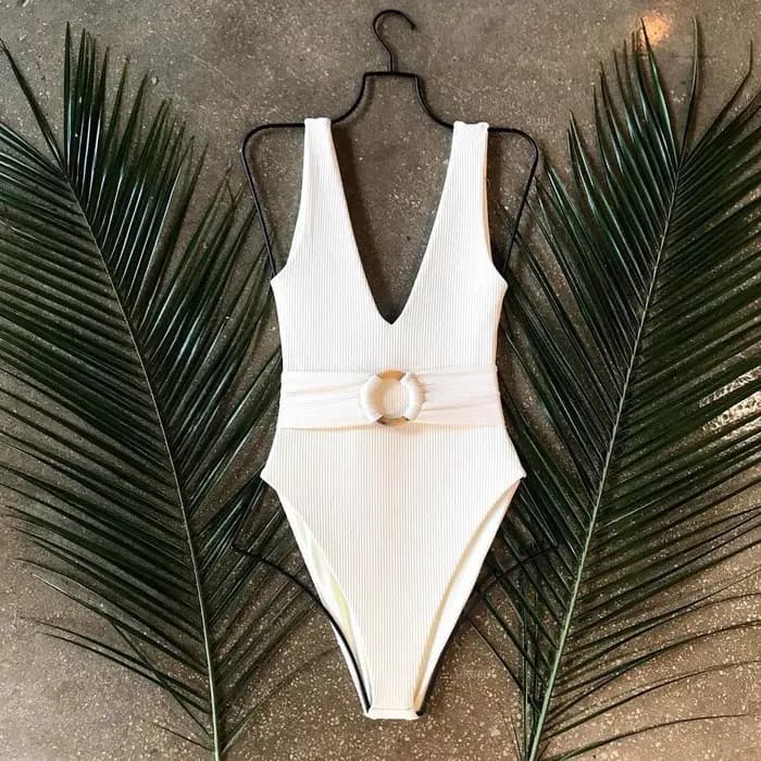 Cikini-Maillot de bain une pièce pour femmes