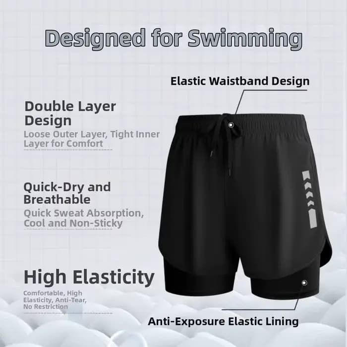 Maillot de bain Anti-écout pour hommes