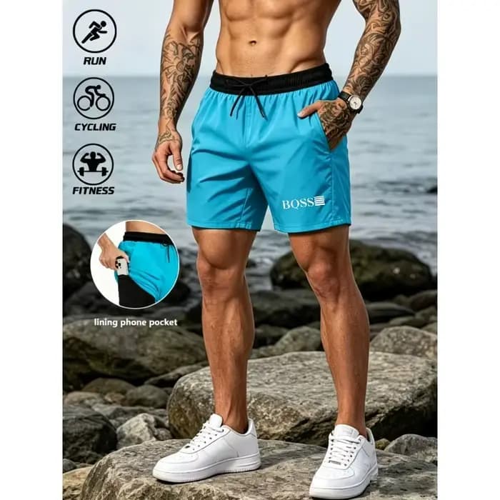 Shorts de bain pour hommes, maillots de bain d'été, shorts de bain à séchage rapide, pantalon de bain, maillot de bain sport, short de surf, short de plage pour hommes