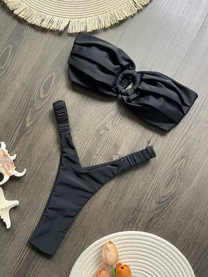 Micro Bikini Push Up pour Femmes 2026 – Maillot de Bain Sexy Brésilien, Ensemble Bikini String, Tenu