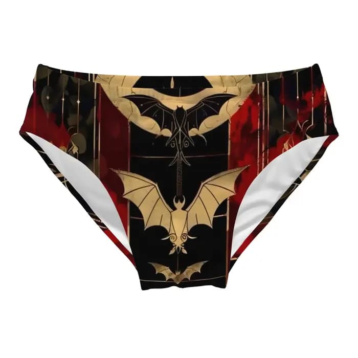 Maillot de bain triangle rétro pour homme