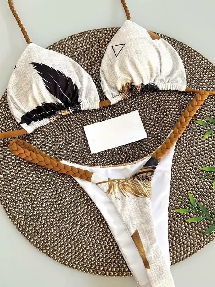Bikini taille haute maillot de bain Sexy string Bikini ensemble imprimé zèbre femmes maillot de bain brésilien 2023 nouveau Biquini maillots de bain femmes