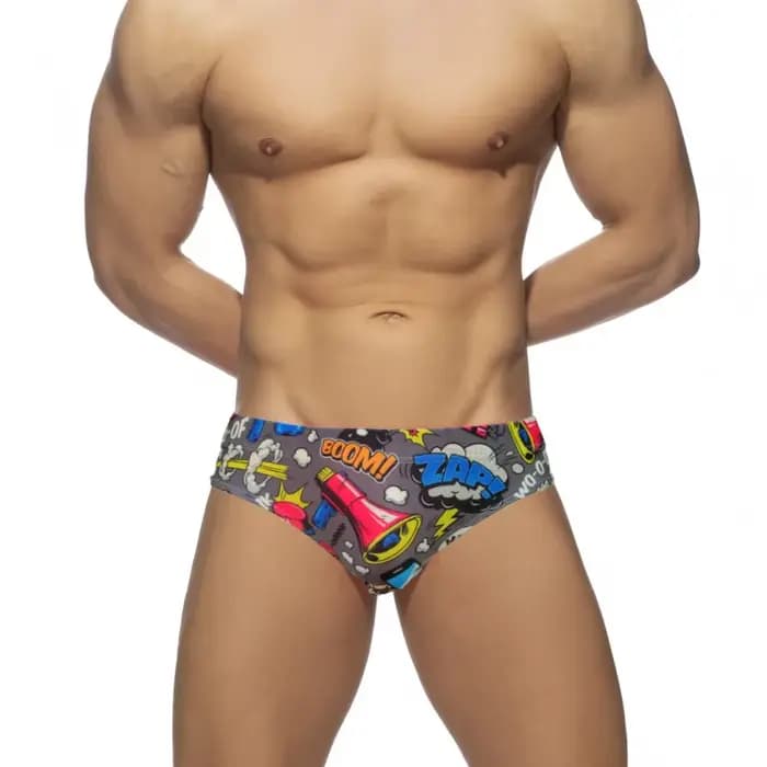 Culotte de bain pour hommes, maillot de bain Sexy, Surf, Bikini, maillot de bain, planche, short de plage, avec cordon de serrage, séchage rapide