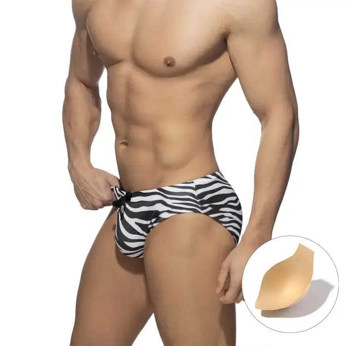 Slip de bain pour hommes Sexy natation court Sport nautique pantalons de plage maillot