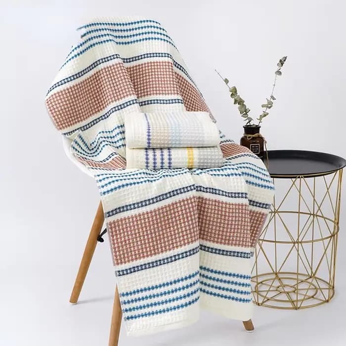 Grande Serviette de Bain en Coton Turc
