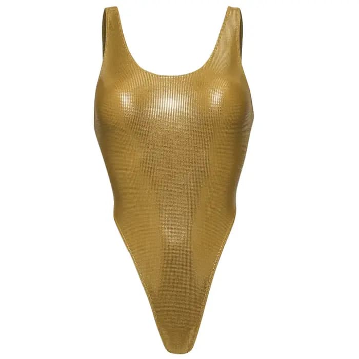 Maillot de bain une pièce sexy pour femme, string, dos ouvert, sans manches, collants creux, costume de batterie, costume solide, nouveau