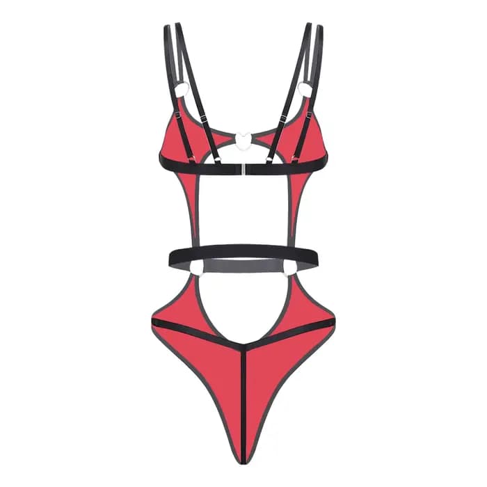 Maillot de bain femme, body string