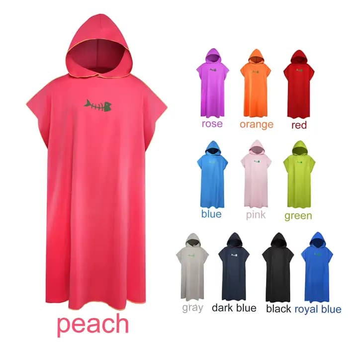 Serviette de bain Proxy Poncho avec capuche