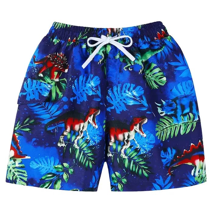 Hawaii enfants short de bain mignon maillot de bain maillot de bain séchage rapide maillot de bain d'été garçons short de plage planche de Surf mâle vêtements pantalon