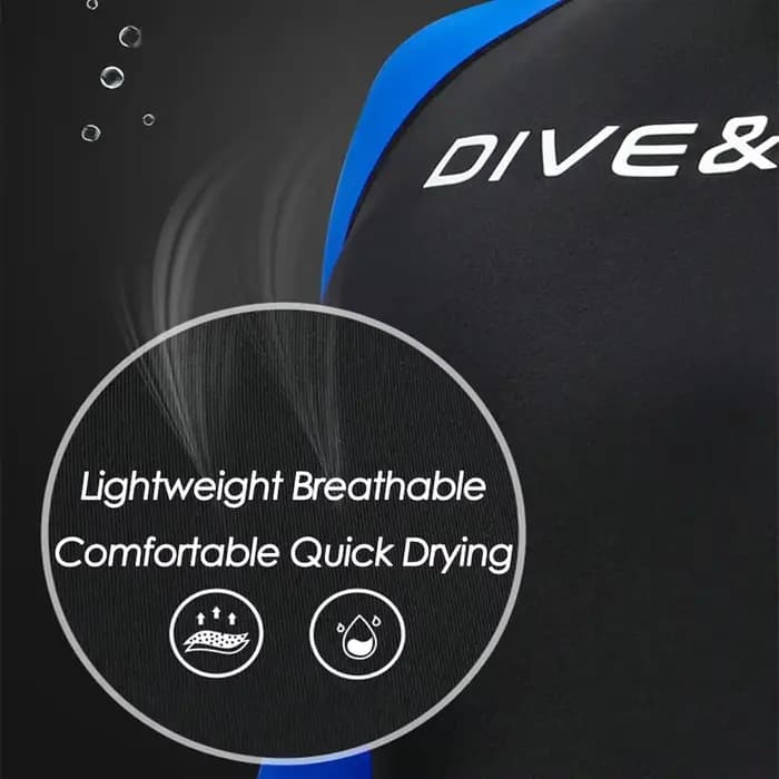 Maillot de bain une pièce à séchage rapide pour hommes, manches longues, en Nylon, Anti-ultraviolet, pour plongée en apnée, surf, Sports aquatiques