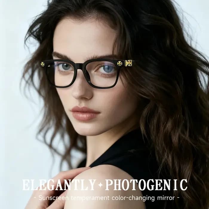 Nouvelles Lunettes de Protection Anti-Lumière Bleue BEAU FIVE Rétro 2026, Monture Carrée, Tendance,