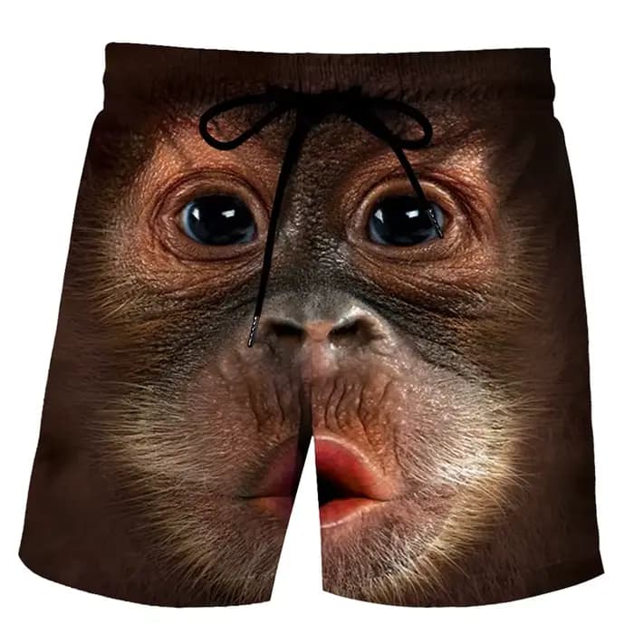 Shorts de plage pour hommes avec motif canard amusant, imprimé 3D animal, boardshorts de sport, de gym et de natation, maillot de bain homme, shorts rafraîchissants