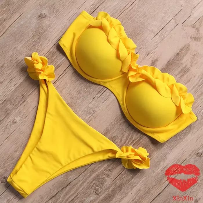 Maillot de bain bandeau pour femme