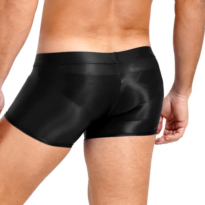 Boxer pour Homme, Slip de Bain Brcorporelle, Short de Bain, Sous-Vêtement Solide, Astronomique, Taille Basse