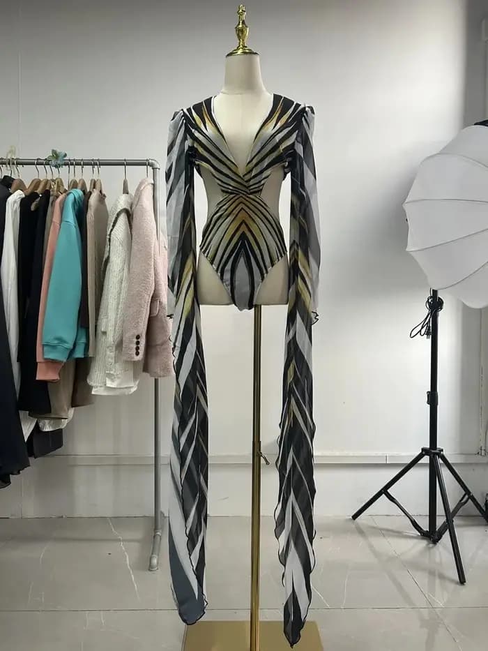 Vzvn 2026 Nouveauté Maillot de bain une pièce sexy pour femme