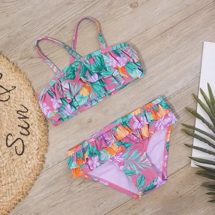 Maillot de bain 2 pièces pour filles