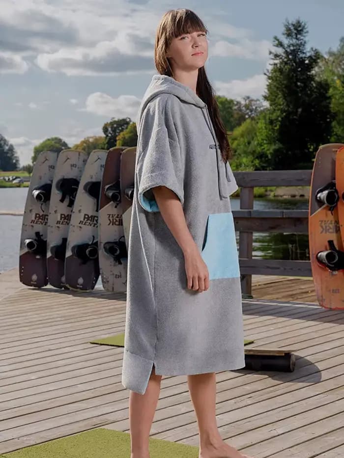 Poncho de natation et de surf pour adultes