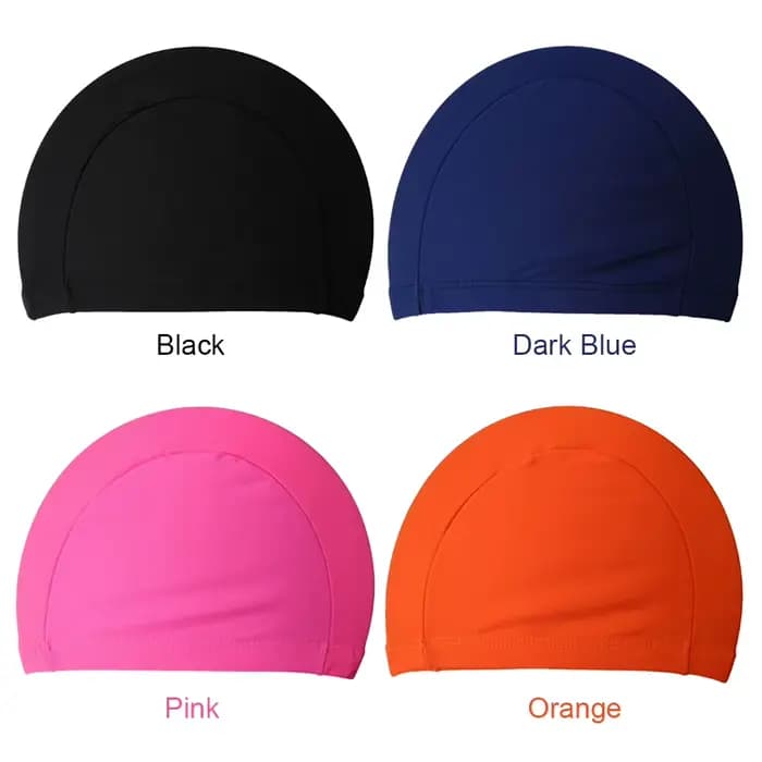 Bonnet de bain extra large confortable, flexible, pour adultes, garde les cheveux propres, bonnet de bain pour femmes et hommes