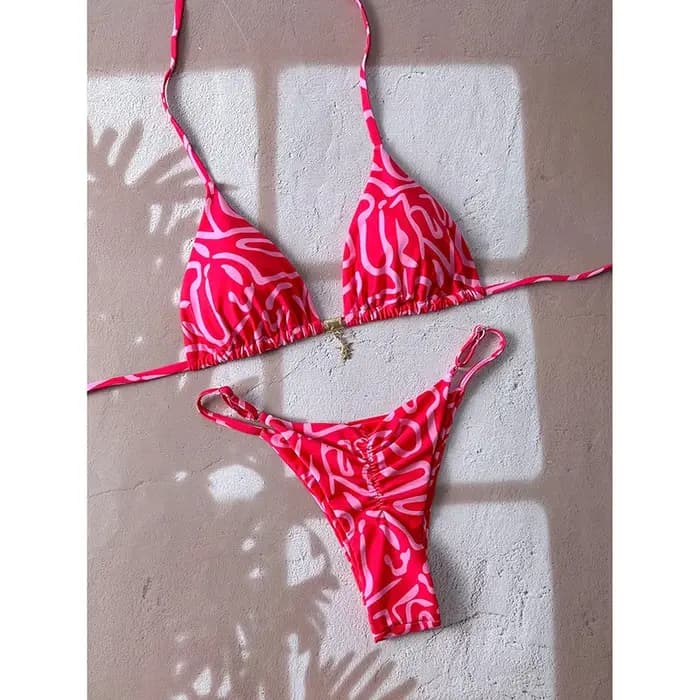 Sexy léopard Push Up Bikinis deux pièces maillots de bain 2026 Micro Bikini ensembles femmes maillot