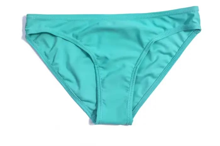Tassle solide licou filles enfants Bikini ensemble été plage mignon adolescent maillots de bain