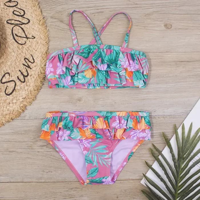 Maillot de bain 2 pièces pour filles