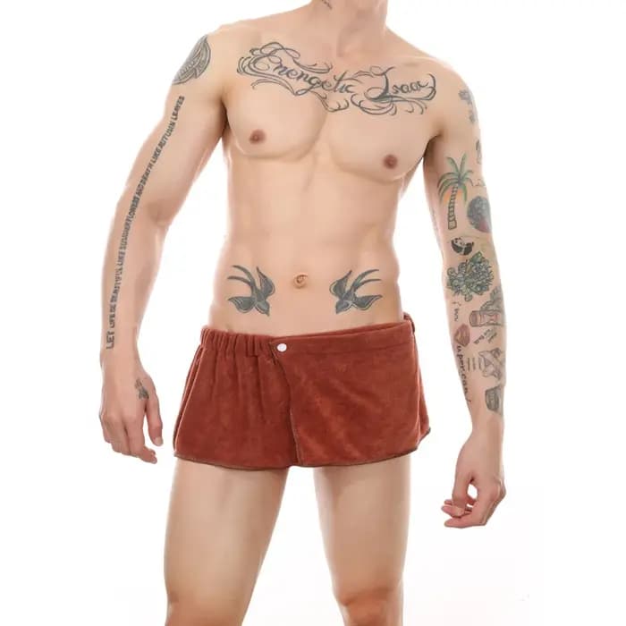 Robe de bain courte Sexy pour hommes