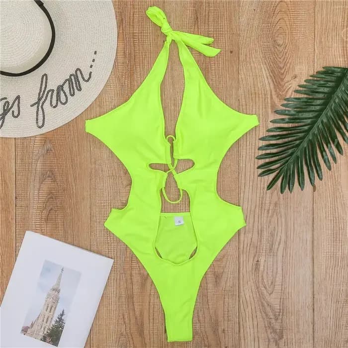 Maillot de bain une pièce sexy pour femme, ensemble micro bikini, tenue de plage, maillot de bain brésilien string monokini été 2026