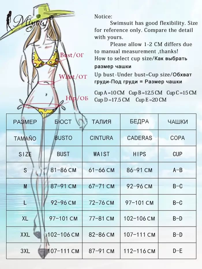 Miyouj bandeau Bikini ensemble Mujer maillots de bain Triangle Bikinis Sexy maillot