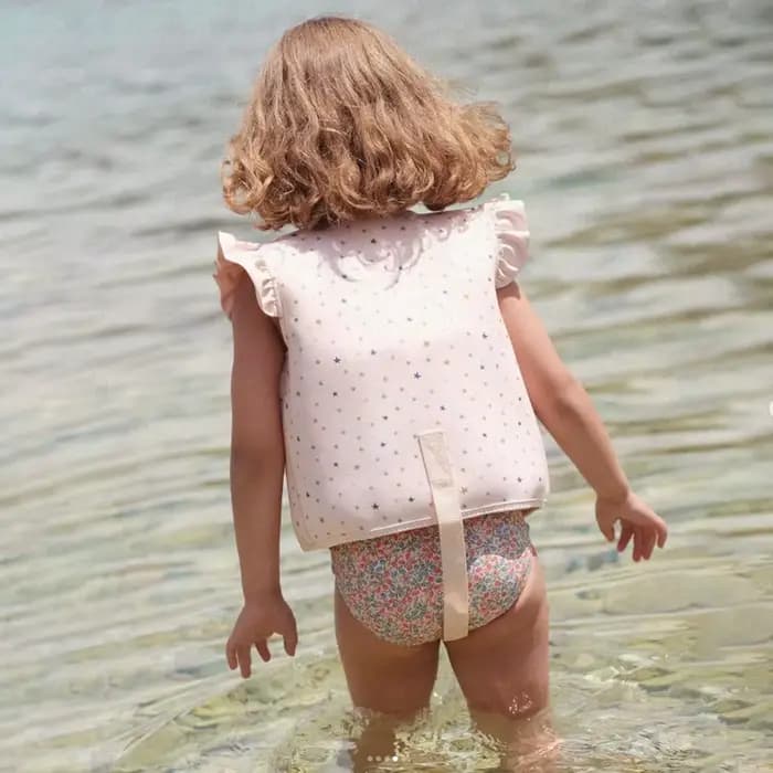 Printemps et été nouveau maillot de bain pour bébé gilet de protection solaire unisexe enfants aide à la natation vêtements de flottabilité