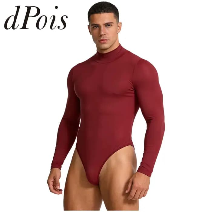 Maillot de bain une pièce pour homme à manches longues