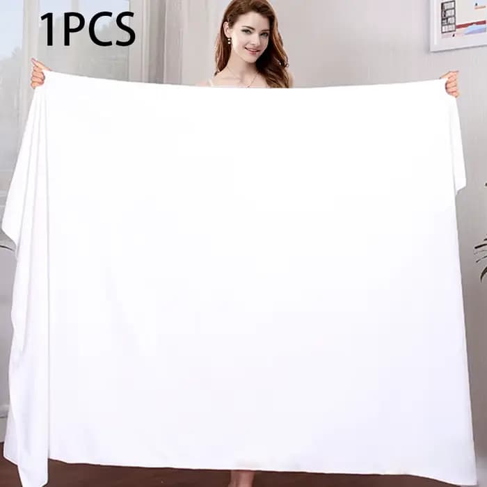 Serviette de bain épaisse pour salon de beauté ; draps absorbants qui n'ont pas la moindre fibre dét