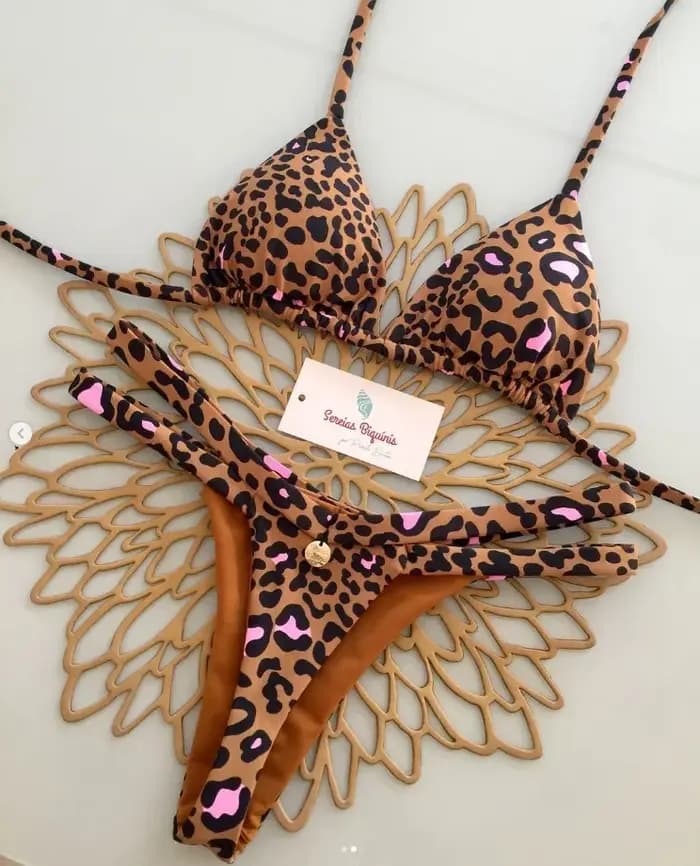 Ensembles de bikinis imprimés sexy, hauts à lacets style halter, strings, maillots de bain style plage, maillots de bain Y2K, vêtements de plage pour femmes, Купальник Женский