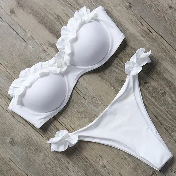 Maillot de bain bandeau pour femme