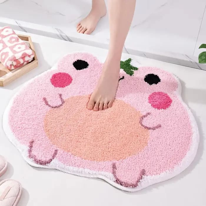 VIKAMA Tapis de bain mignon