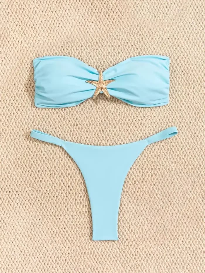 2026 Ensemble micro bikini push-up sexy pour femme, maillot de bain brésilien bandeau, tenue de plag