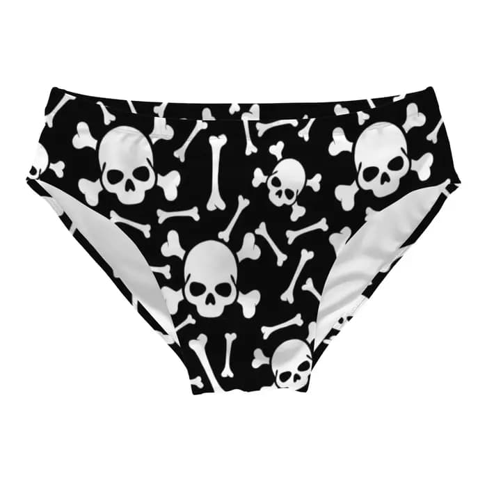 Maillot de bain Punk Skull pour hommes, léger, confortable, antidérapant, short de plage, de surf, slip de bain, maillot de bain sexy, Bikini