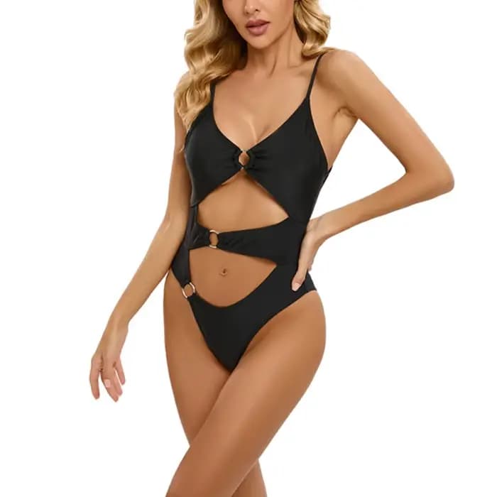 Nadanbao Sexy maillots de bain femmes dos nu une pièce maillot de bain transfrontalier découpe conception maillots de bain Monokini Biquini