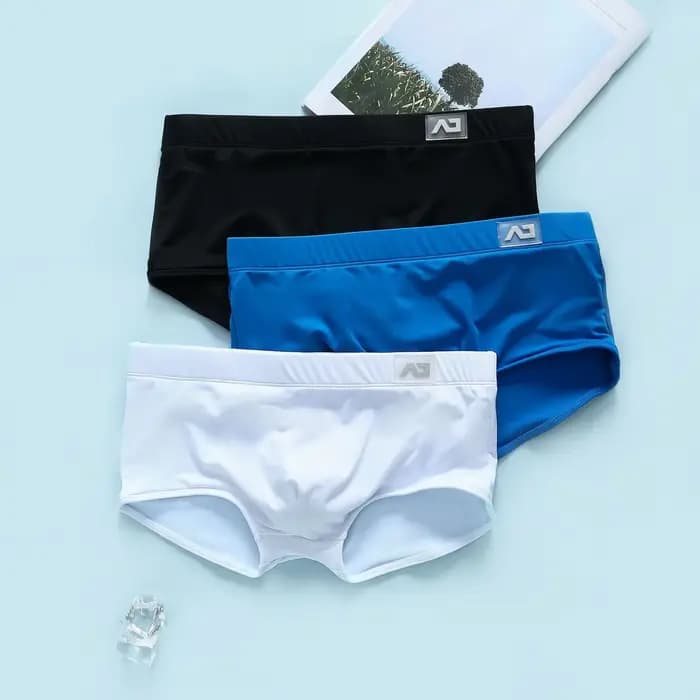 Maillot de bain anti-république à séchage rapide pour hommes, boxers de sport pour jeunes, bas audisexy, grand